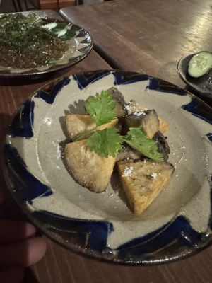 Tempura  at Tamatebako in Naha