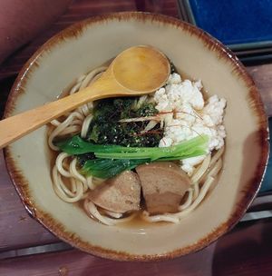 Okinawa Soba at Tamatebako in Naha