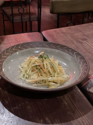 Papaya saladd  at Tamatebako in Naha