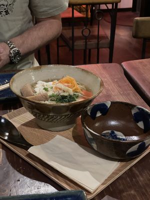 Soba  at Tamatebako in Naha
