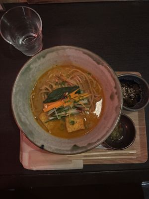 Okinawan Laksa  at Tamatebako in Naha