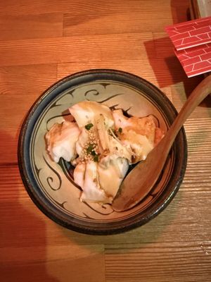 Okinawan Peanut Tofu   at Tamatebako in Naha