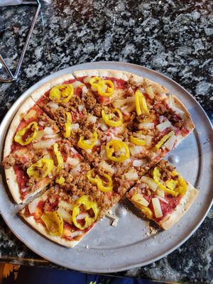  at Rudy's Pizzeria in Lawrence