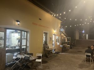 Entrance  at Raw Pasta in Ljubljana