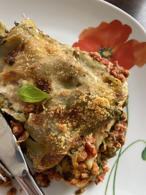 Lasagne  at tea and V in Sylt