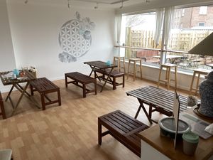 Sitzplätze innen  at tea and V in Sylt