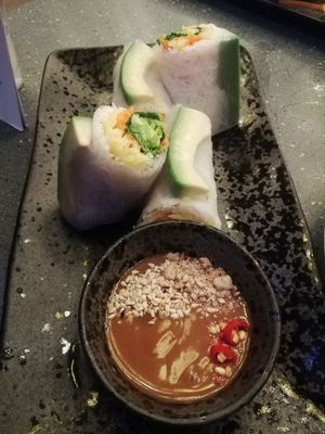 Summer rolls at SEN Vietnamese Dining in Edinburgh