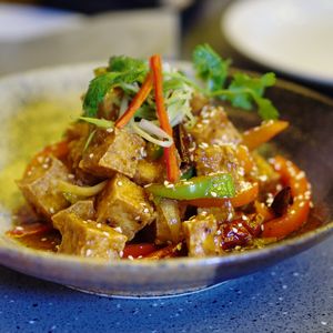 Chilli and lemongrass tofu at SEN Vietnamese Dining in Edinburgh