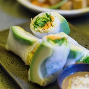 Summer avocado rolls at SEN Vietnamese Dining in Edinburgh
