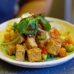 Salt and pepper tofu at SEN Vietnamese Dining in Edinburgh
