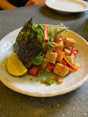 Salt and pepper tofu  at SEN Vietnamese Dining in Edinburgh