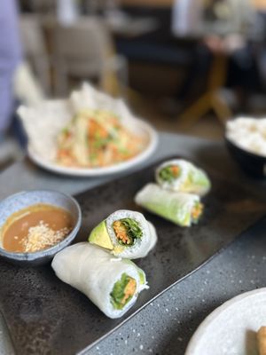 Summer rolls  at SEN Vietnamese Dining in Edinburgh