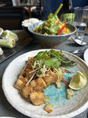 Salt and pepper tofu  at SEN Vietnamese Dining in Edinburgh