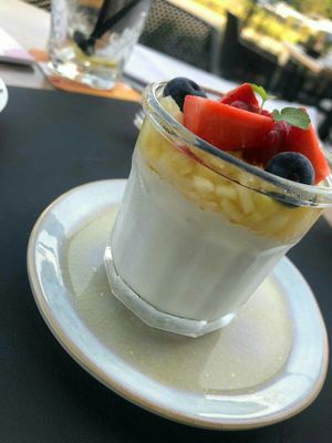 Een dessert at Chabot in Vlissingen