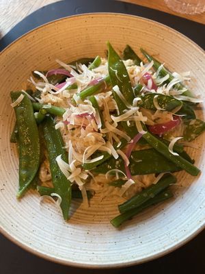Risotto made of orzo without mushrooms at Chabot in Vlissingen