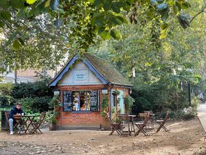  at Momo's Garden Café in London