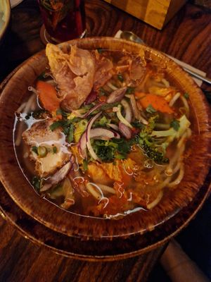 Vegan Noodle Hue at Quê Ta in Wurzburg