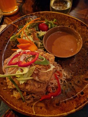 47. Reisnudeln mit Tofu at Quê Ta in Wurzburg