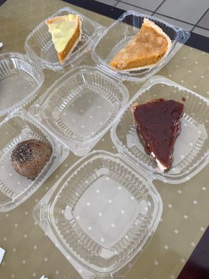 sweets  at Fela's Vegetarian Restaurant in San Juan