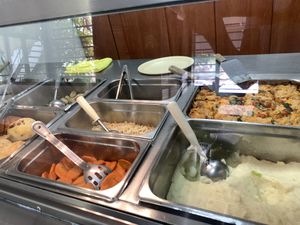 food  at Fela's Vegetarian Restaurant in San Juan