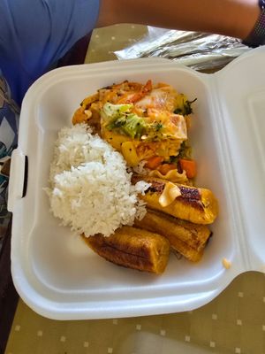  at Fela's Vegetarian Restaurant in San Juan