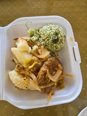  at Fela's Vegetarian Restaurant in San Juan