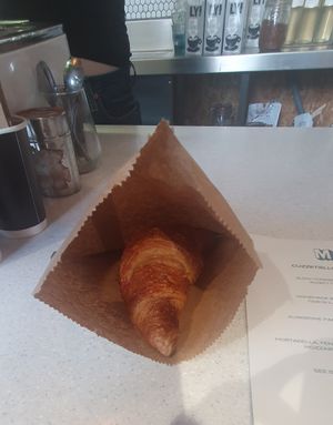 Crossiant at Ancoats General Store in Manchester