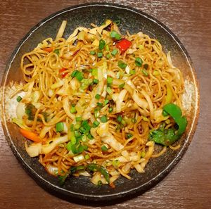 Veg Hakka Noodles at Bangera's Spice Labo バンゲラズスパイスラボ in Tokyo