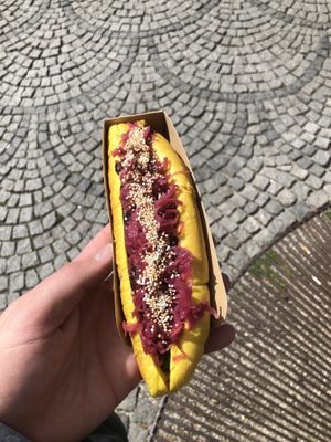 Hot Dog!!!  at Organic Garden Signature Store in Munich
