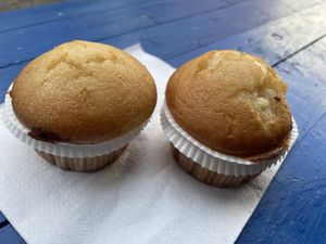 Lemon muffins  at Vegöner in Erlangen