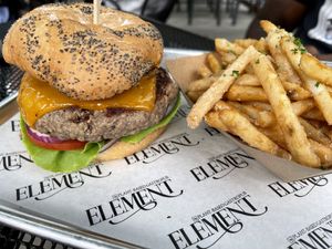 Impossible Burger at Element Gastropub in Raleigh