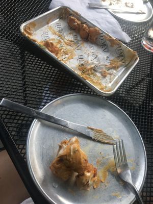 Leftovers of the Tatchos. So good. at Element Gastropub in Raleigh