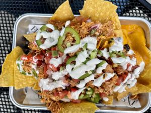 Loaded Nachos at Element Gastropub in Raleigh