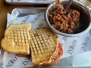 GRILLED PIMENTO CHZ SANDWICH at Element Gastropub in Raleigh