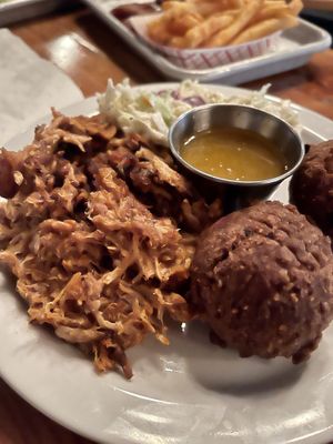 Pulled pork  at Element Gastropub in Raleigh