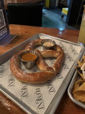 Bavarian Pretzel  at Element Gastropub in Raleigh