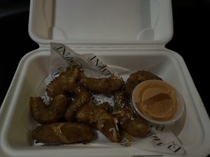 Coconut Skrimp  at Element Gastropub in Raleigh