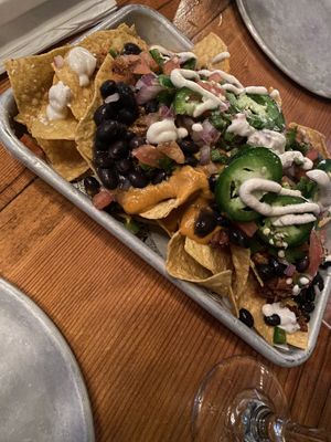 BBQ Nachos! Absolutely delicious   at Element Gastropub in Raleigh