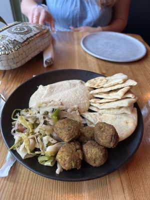 BAKED FALAFEL  at Element Gastropub in Raleigh