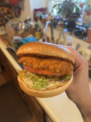 Buffalo Chik’n Sammich  at Element Gastropub in Raleigh