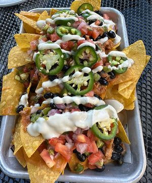 Nachos (half portion)  at Element Gastropub in Raleigh