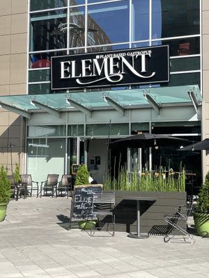 Great signage    at Element Gastropub in Raleigh