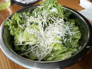 Kale Caesar w/light dressing  at Element Gastropub in Raleigh