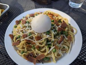 Carbonara at Element Gastropub in Raleigh