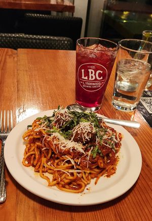 SPICY CABERNET MARINARA & HOMEMADE MEATBALLS at Element Gastropub in Raleigh