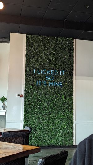 Wall art at Element Gastropub in Raleigh