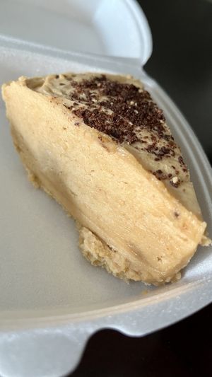 Peanut butter cheesecake   at Element Gastropub in Raleigh