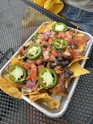 BBQ Nachos  at Element Gastropub in Raleigh