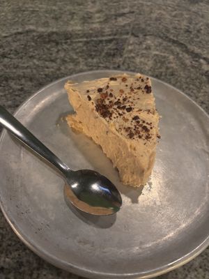 POP'S PEANUT BUTTER CHEESECAKE  at Element Gastropub in Raleigh