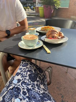 Outside seating (in the sun if you’re lucky 🙂)  at Duzu Kafe Taberna in Durango